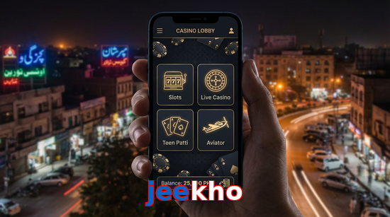 Main screen of Jeekho app page for PK players