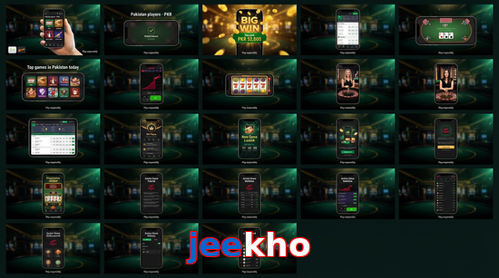 Main screen of Jeekho bet page for PK players