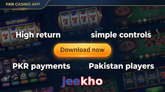 Main screen of Jeekho gamedownload page for PK players